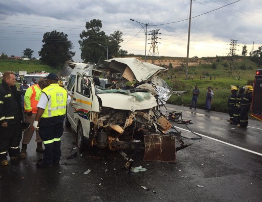 At the horrific scene of the accident