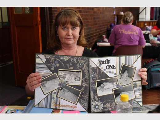 Mariana Steyn uses all kinds of photos in her scrapbooking.