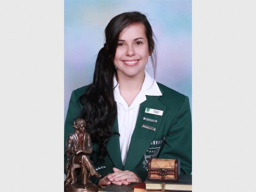 Micaela Nunes is proud of her six distinctions.