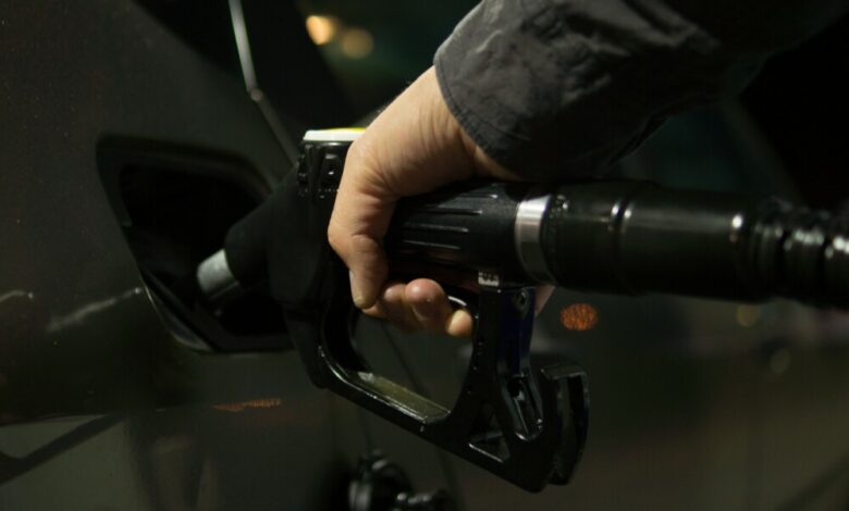 Petrol pump by Skitterphoto
