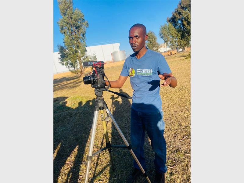 With only passion, a camera and determination, Koketso Mlongo is turning his childhood dream into reality, one frame at a time.