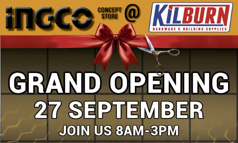The launch of the Kilburn Hardware INGCO Concept Store marks an exciting new chapter for the West Rand.