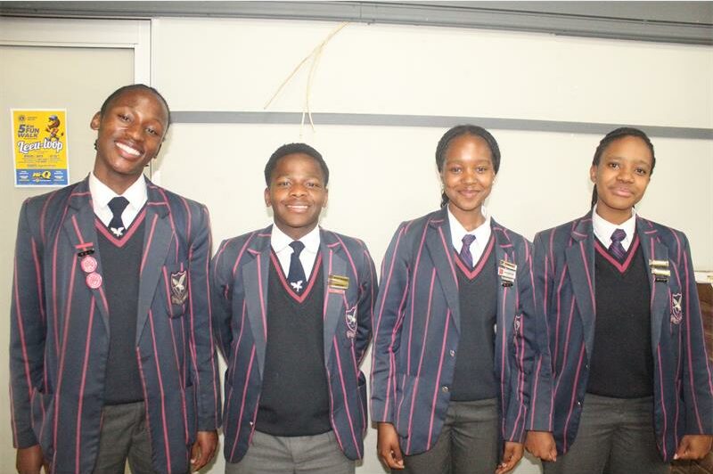 Krugersdorp High’s Rotary Interact Club welcomes new members ready to lead, serve and make a difference in their community.