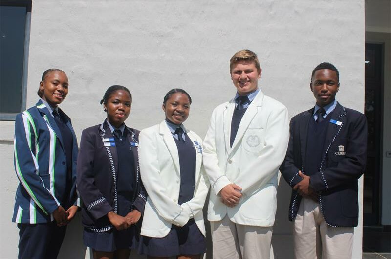 Aeron, Katiso, Rethabile, Ofentse and Chad are ready to lead with integrity, spirit and dedication, shaping a year of growth and unity at Curro Krugersdorp High.