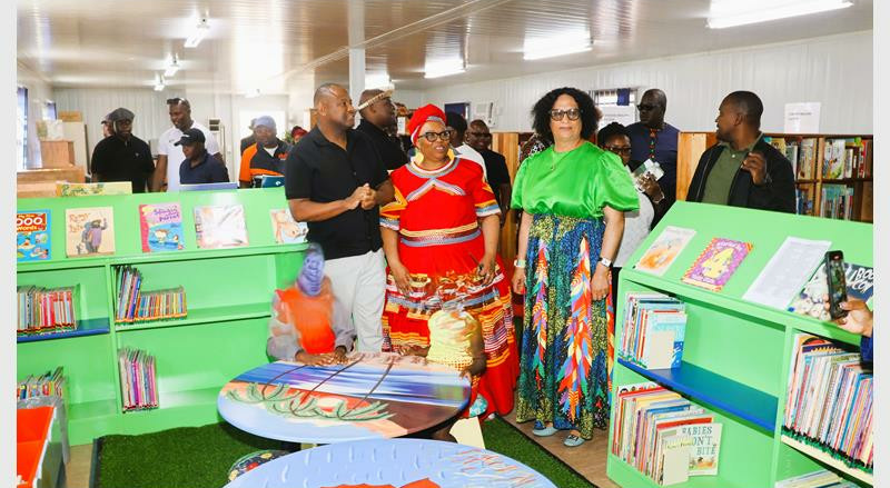 The new Rietvallei Library offers books, digital resources, and educational programmes, bringing learning and opportunities closer to residents.
