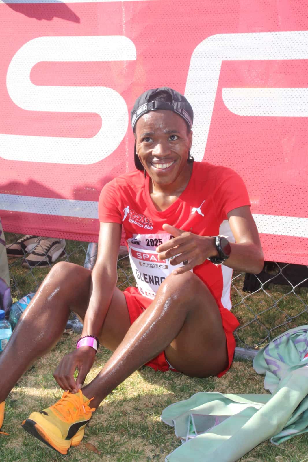 She powered to another solo finish to clinch her fifth consecutive win in the 2025 SPAR Grand Prix series.