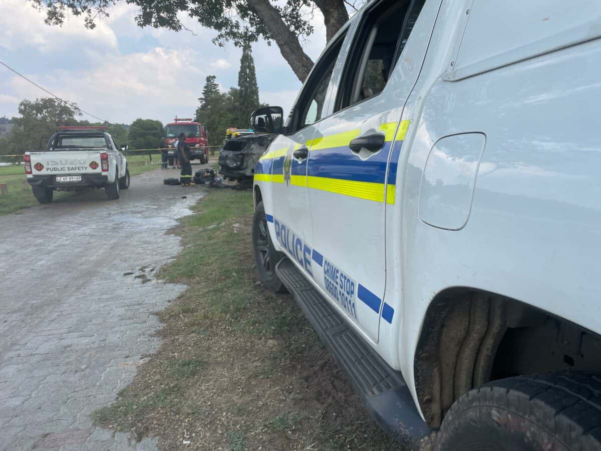 Police and rescue teams are currently on the scene, removing the body.