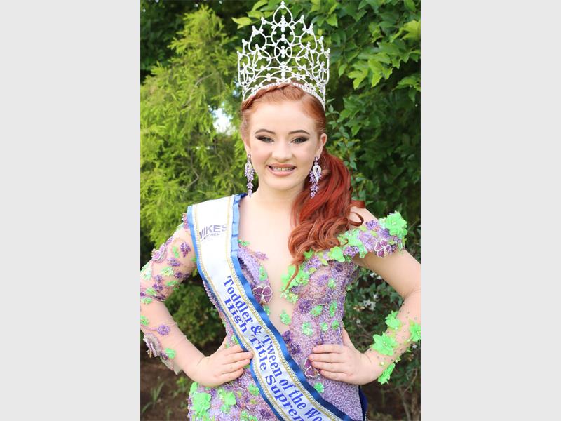 Representing Krugersdorp, Marunique Meyer captured the spotlight at the Toddler and Tween of the World event, earning top accolades.