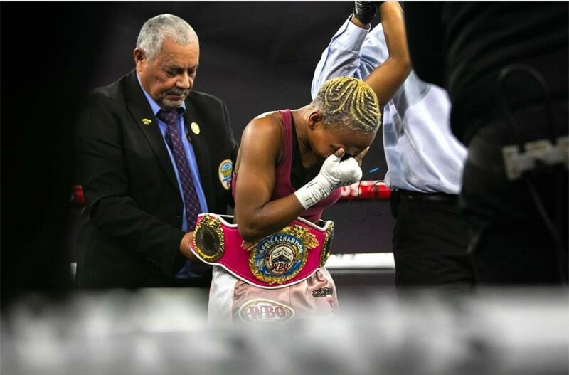 Kagiso’s Asanda Simelane has claimed the African junior flyweight title, marking her as one of South Africa’s most exciting rising boxing stars.