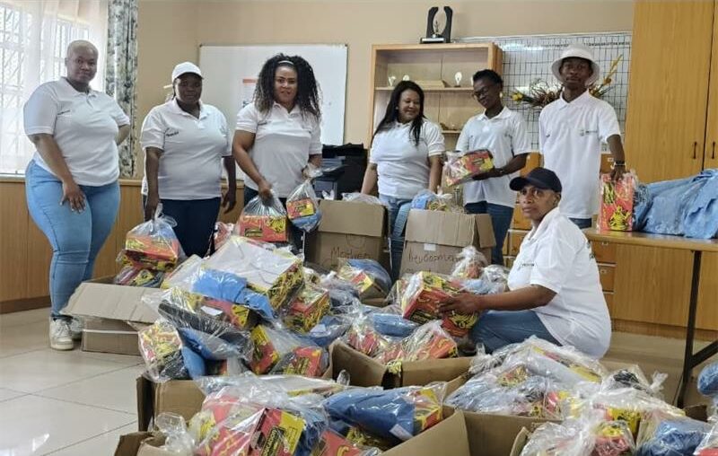 MCDF and Armscor bring smiles and school uniforms to learners in Kagiso, restoring dignity and confidence.