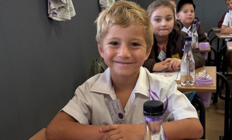 Soos jong aalwyne wat begin groei, het Laerskool Kenmare se graad een-leerders van 2026 vandag hul skoolreis afgeskop.