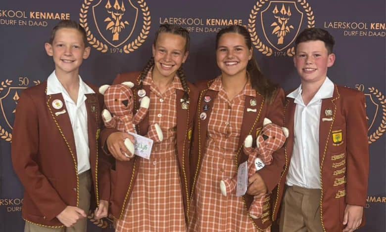 Laerskool Kenmare het hul nuwe hoofleiers ná ’n kreatiewe leierskapsproses bekendgemaak.