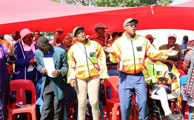 The mayor launched the initiative to educate motorists and community members about road safety awareness ahead of the busy travel period.