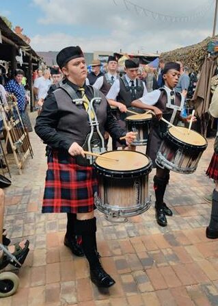 Veterans and military enthusiasts gathered at Cowboy Town to share stories, artefacts and history with the public.