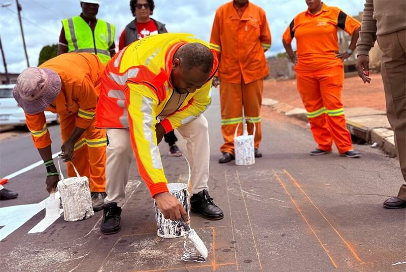 Mogale City and the Gauteng Department of Roads and Transport launch a six-week intervention to improve infrastructure and services.