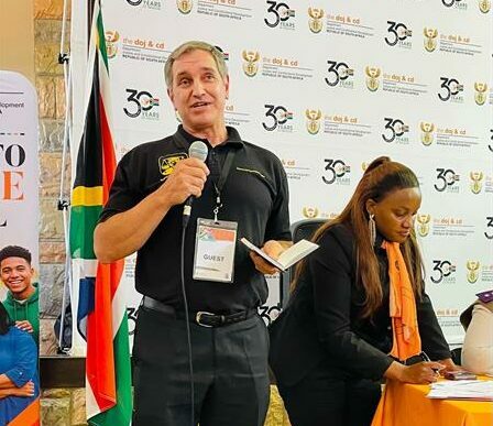 A prison tour, rights discussions and stakeholder engagement help learners understand the values behind South Africa’s supreme law in the Krugersdorp CBD.