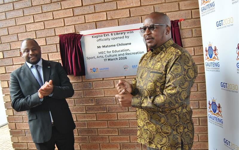The upgraded Kagiso Ext 6 Community Library has officially opened, more than a decade after construction began.