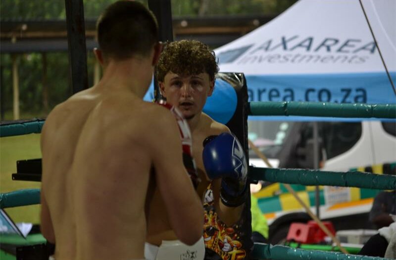 Charity boxing event at Syringa Park supports rising talent