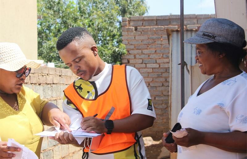 The municipality launched a five-day verification programme of indigent households in the area.