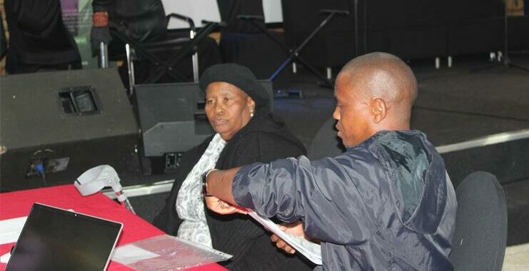 Qualifying Mindalore residents were given the opportunity to apply for free basic municipal services during a recent indigent registration drive.