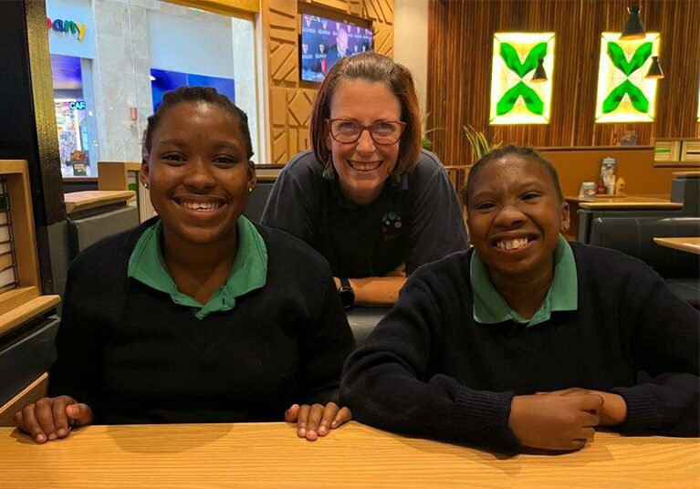 Curamus School for Autism learners shadow waiters while raising vital funds and promoting inclusion.