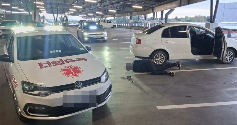 A coordinated security operation at Key West Shopping Centre led to the arrest of a suspect linked to an armed robbery and murder investigation.