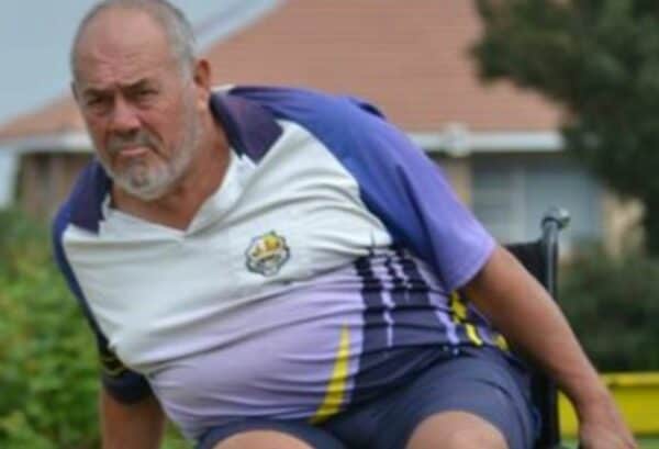 Met die steun van sy gemeenskap is Jan vasbeslote om weer op topvlak mee te ding.