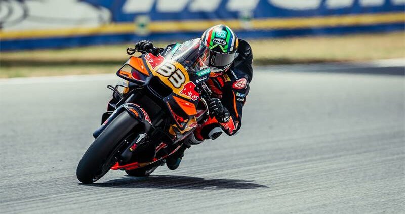 MotoGP rider Brad Binder overcame crashes, restarts and technical trouble to secure a top-10 finish at the Grand Prix of Catalunya in Spain over the weekend.