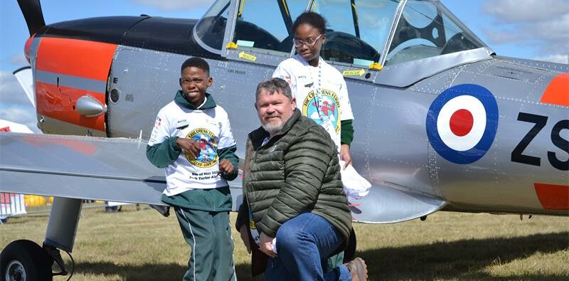 Die jaarlikse Children’s Flight by die Jack Taylor-vliegveld het minderbevoorregte kinders, asook dié van die Wesrandse Skool, die geleentheid gegee om onvergeetlike herinneringe te skep.