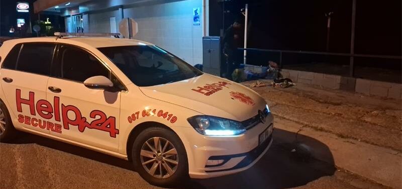 A swift response by security teams led to the recovery of stolen items and the arrest of two alleged burglars attempting to flee the scene.