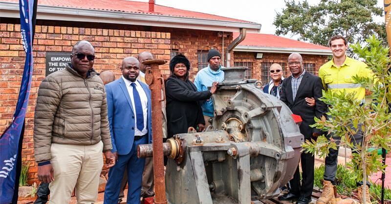 Learners at a specialisation school will now gain hands-on mining experience following a major equipment donation aimed at strengthening practical skills in the sector.