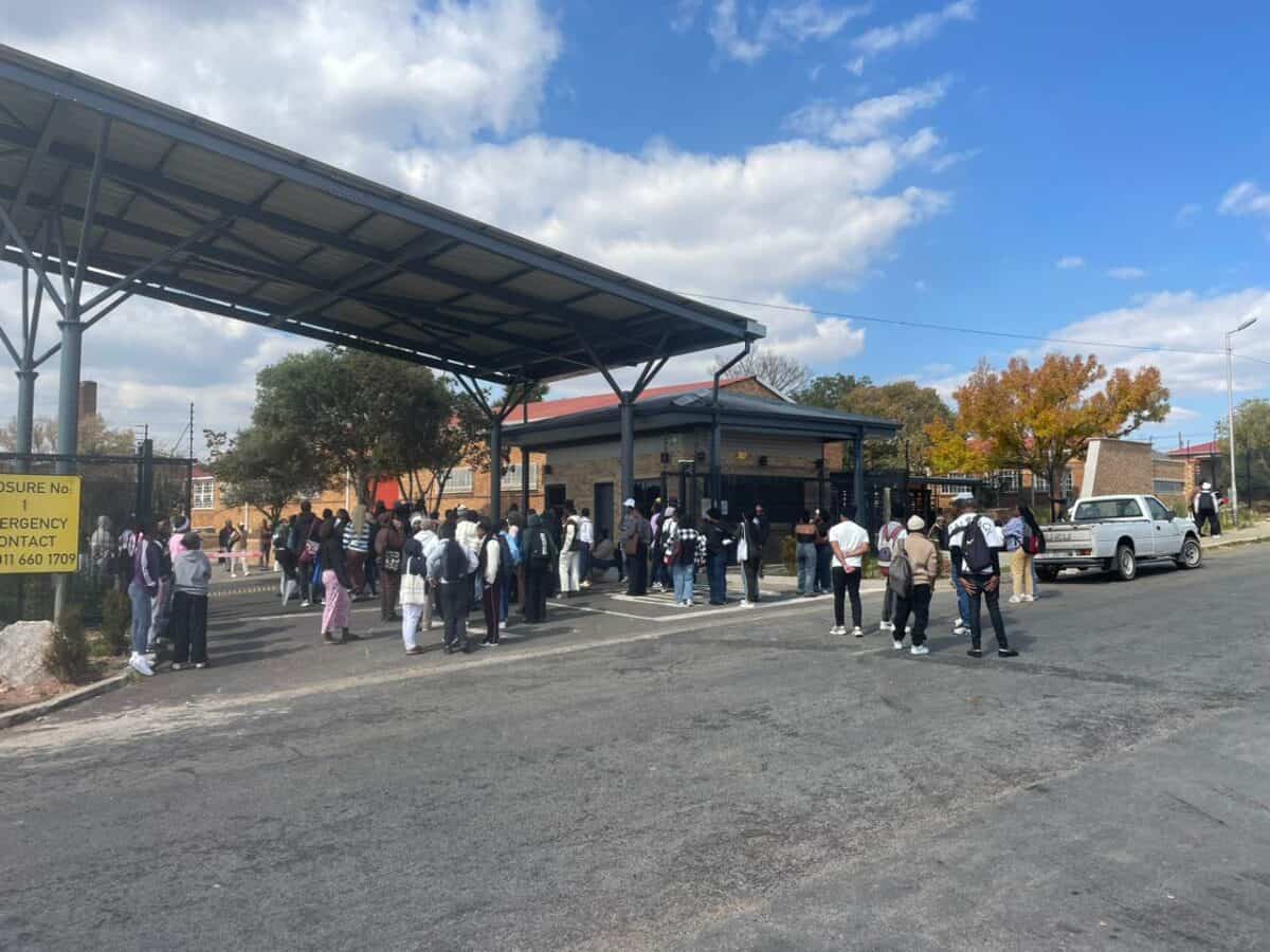Motorists are advised to avoid the corner of Flemming Avenue and Harmony Street.