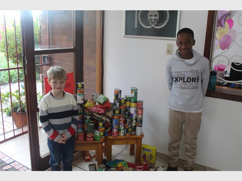 Learners and teachers united in a drive to help address food insecurity in local communities.