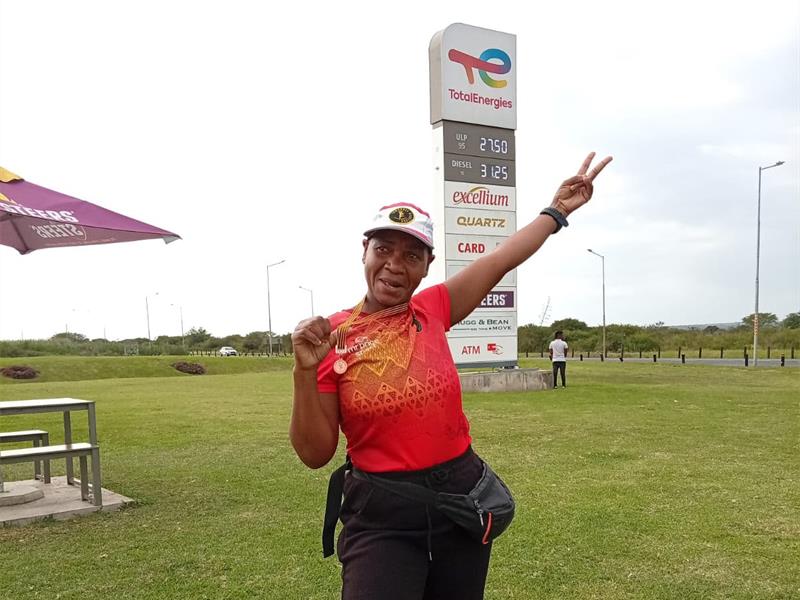 Against the odds, Zama Mthembu transformed a personal health goal into a historic achievement, becoming the first woman from Mogale City Athletics Club to conquer the Comrades Marathon.