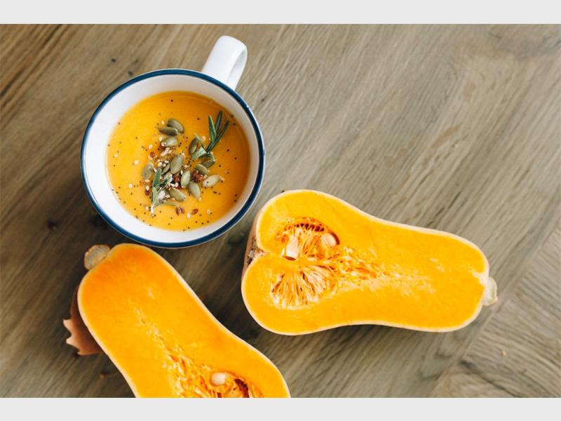 Looking for a comforting meal on a cold day? This simple roasted butternut soup recipe requires minimal preparation, delivers plenty of flavour and can be paired with fresh bread for the perfect winter dish.