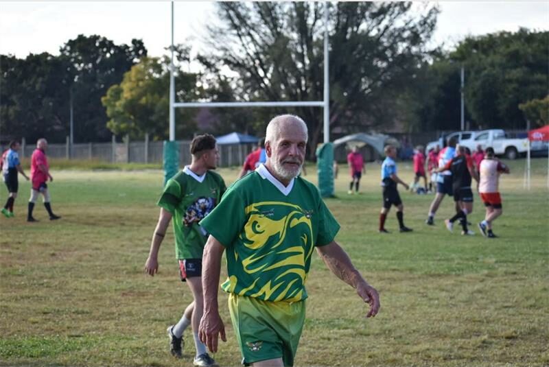 ’n Beroerte en persoonlike verlies kon Eugene Grieb nie keer om na die rugbyveld terug te keer nie.