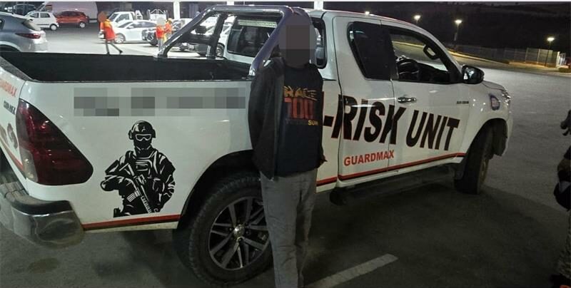 A suspect wanted in connection with a farm attack was arrested after security officers acted on information about his whereabouts.