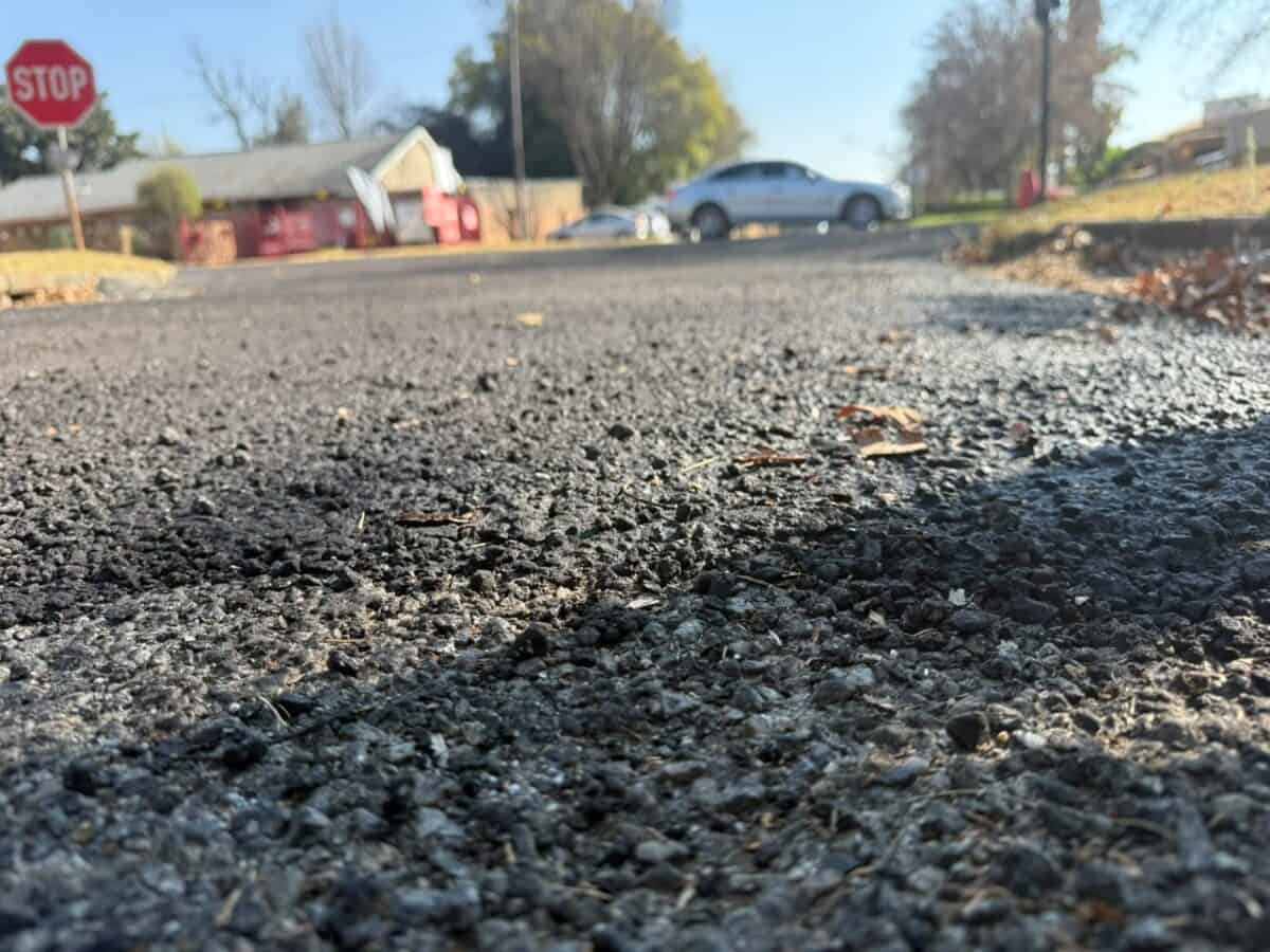 Most of Viljoen Street has reopened following resurfacing work, with only a short section at 4th Street still awaiting completion.