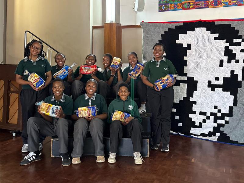 Learners from St Ursula's transformed donated ingredients into meals and moments of compassion for residents of the Tower of Life Men's Shelter.