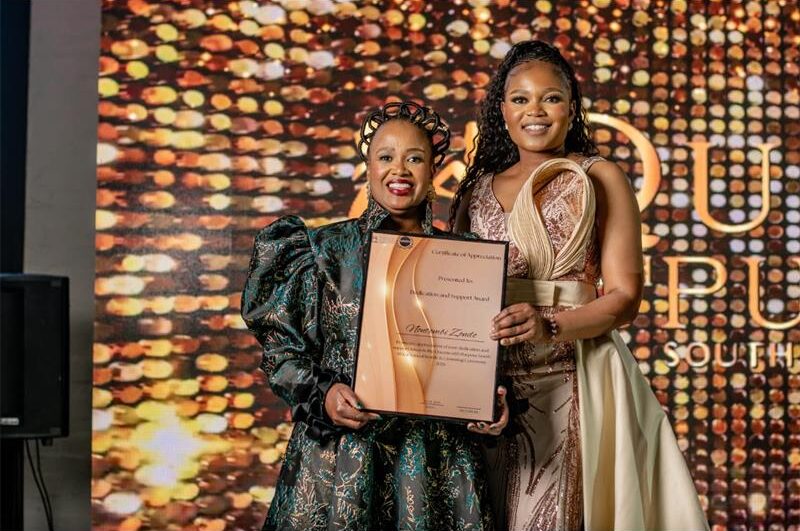 Kagiso resident Nontombi Zondo honoured at Kempton Park awards