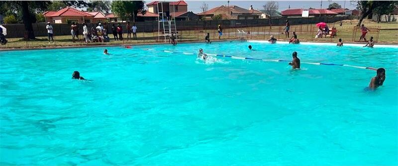 Municipal divisions divide maintenance duties to keep swimming facilities operational after years of neglect.