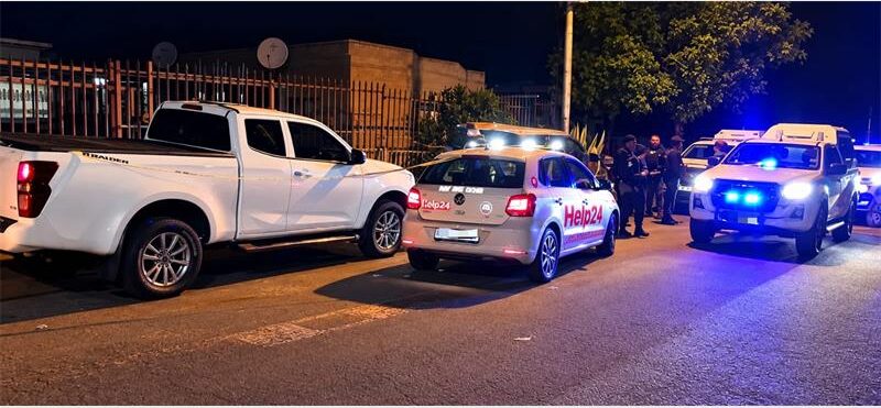 Two signal-jamming devices were recovered following a high-speed chase and foot pursuit on the R28.