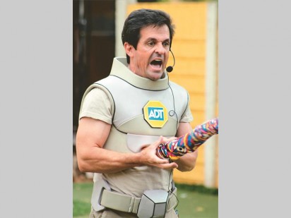 Mr ADT or well-known Johannesburg entertainer, Darrin McDowall.