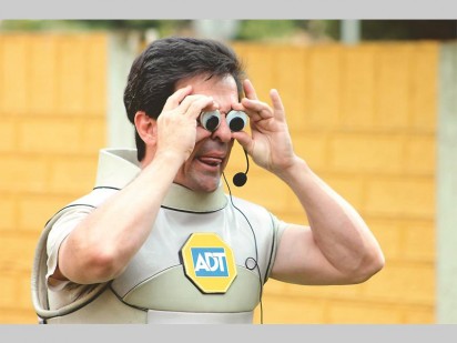 Mr ADT or well-known Johannesburg entertainer, Darrin McDowall.