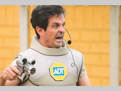 Mr ADT or well-known Johannesburg entertainer, Darrin McDowall.