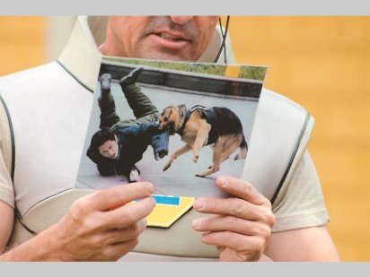 How to behave around dogs were one of the many lessons focused on.