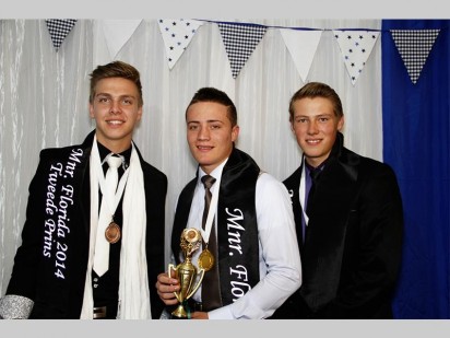 Die senior seuns-wenners is Marc, Ricco en Christiaan. Foto deur Carel van Vuuren.