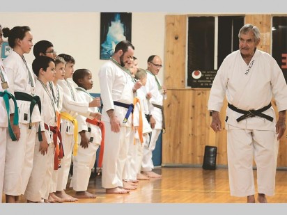 Sensei Johan Roets (regs) se dissipline is sy groot geheim.