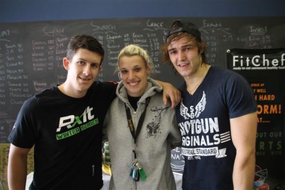 Damien Winter, Angel Watson and Austin Pope.