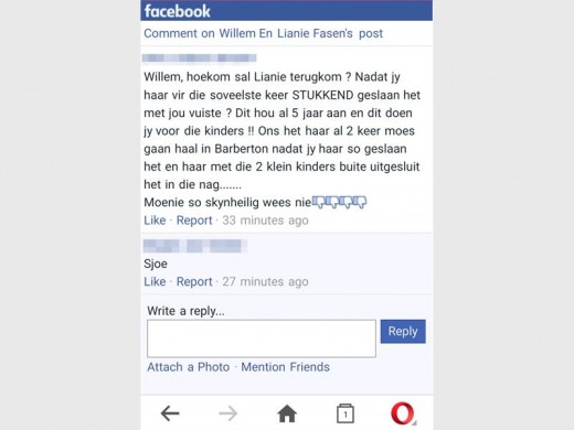 Facebook comments